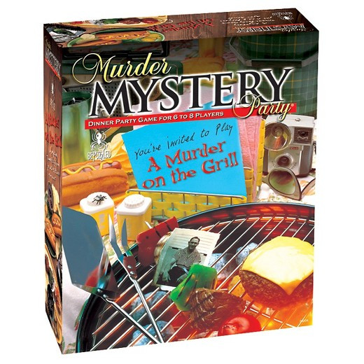 Murder Mystery Dinner Party Kit
 Bepuzzled Murder Mystery A Murder on the Grill Party Game