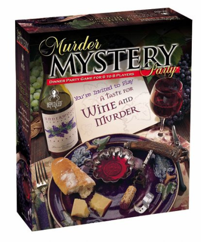Murder Mystery Dinner Party Kit
 The Best Wine Gifts Murder Mystery Party A Taste for