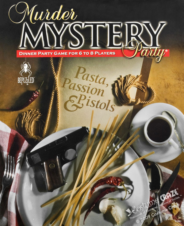 Murder Mystery Dinner Party Kit
 Invite and Delight Murder Mystery Dinner Night