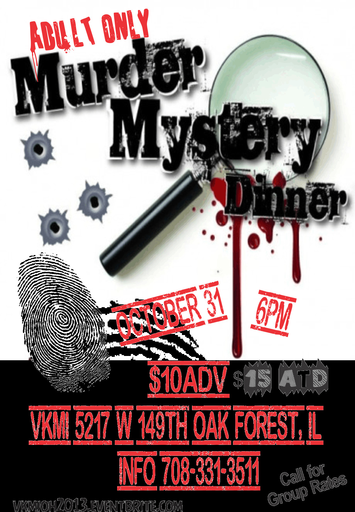Murder Mystery Dinners Ohio
 OH Demon Busters & Murder Mystery Dinner Tickets Thu Oct