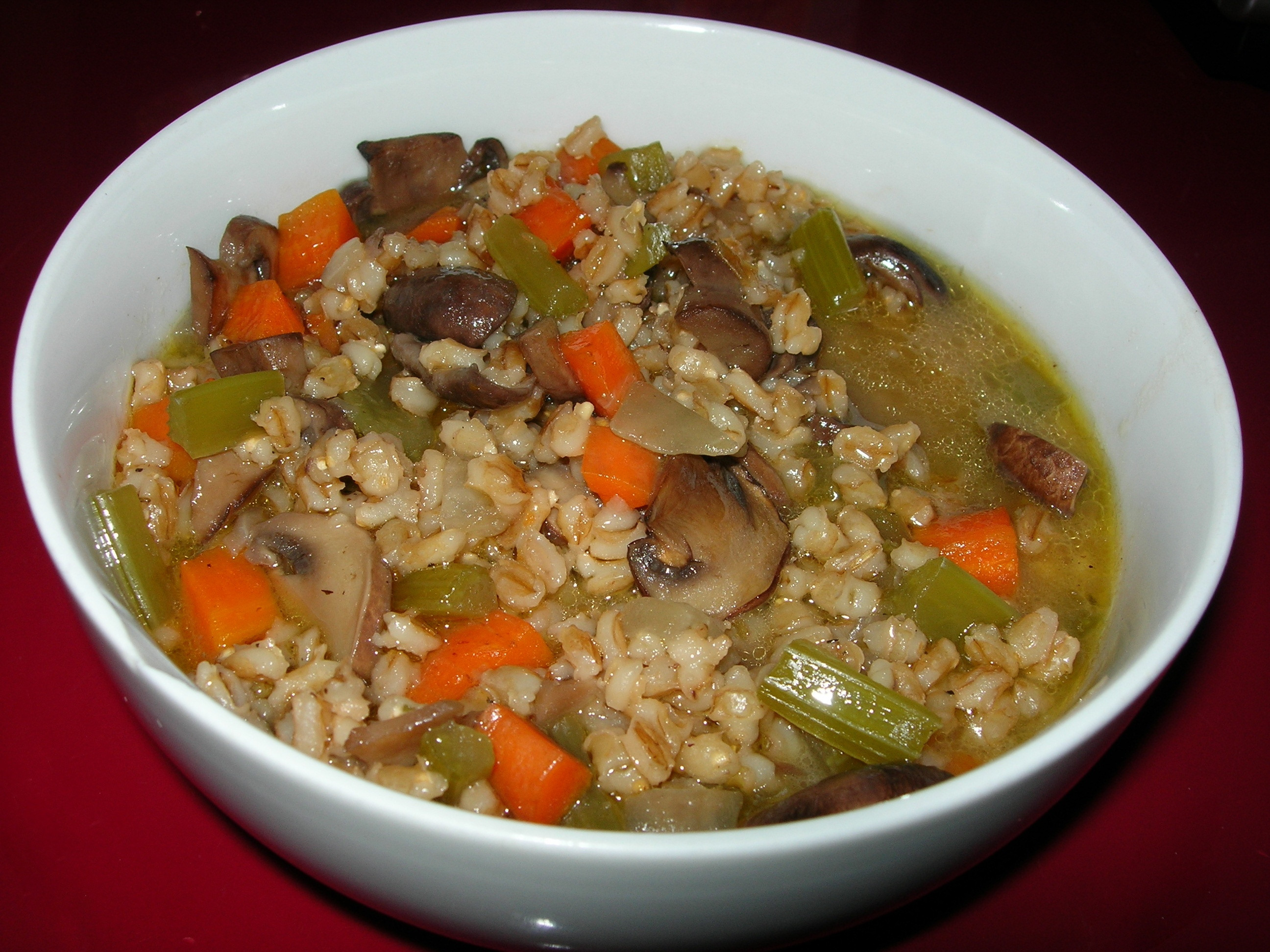 Mushroom And Barley Soup
 Mushroom Barley Soup Recipe — Dishmaps