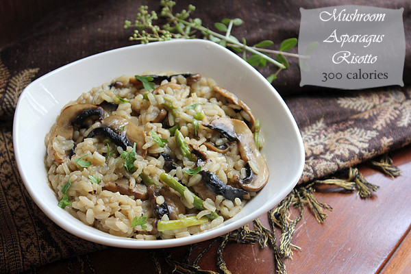 Mushroom Asparagus Risotto
 Mushroom Asparagus Risotto And The Lunchbox movie review