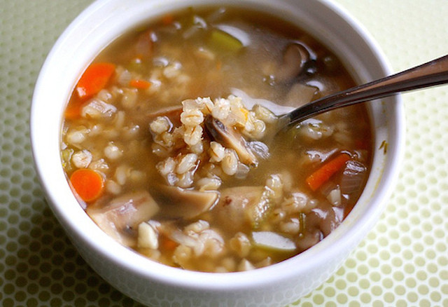 Mushroom Barley Soup
 60 Winter Soups That Will Warm Your Heart Soul and