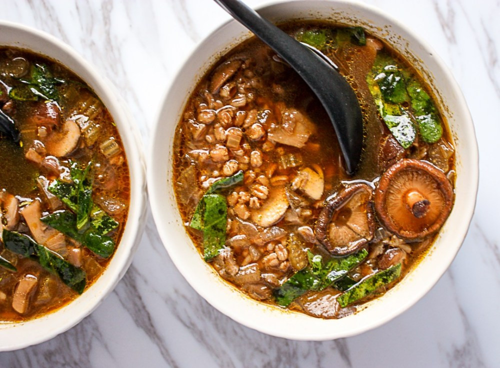 Mushroom Barley Soup Recipe
 Mushroom Barley Soup Barley Soup Recipe