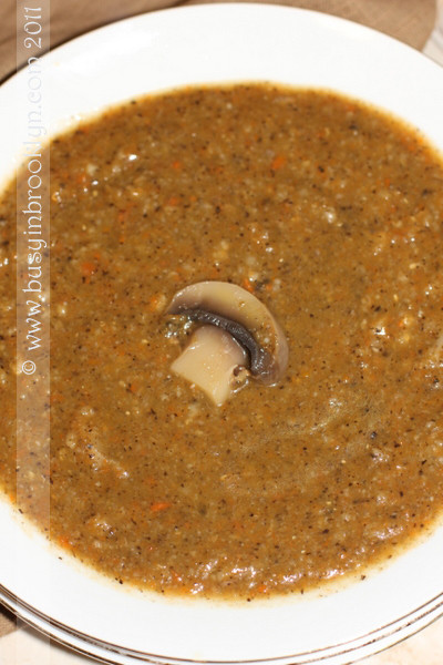 Mushroom Barley Soup Recipe
 Busy in Brooklyn Blog Archive Wild Mushroom Barley Soup