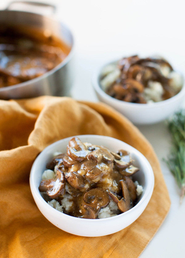 Mushroom Gravy Vegan
 Mushroom Gravy & Vegan Mashed Potatoes VIDEO