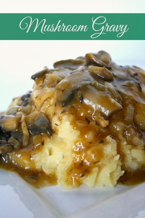 Mushroom Gravy Vegetarian
 The Garden Grazer Mushroom Gravy