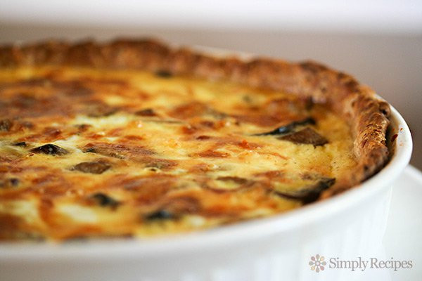 Mushroom Quiche Recipe
 Mushroom Quiche Recipe