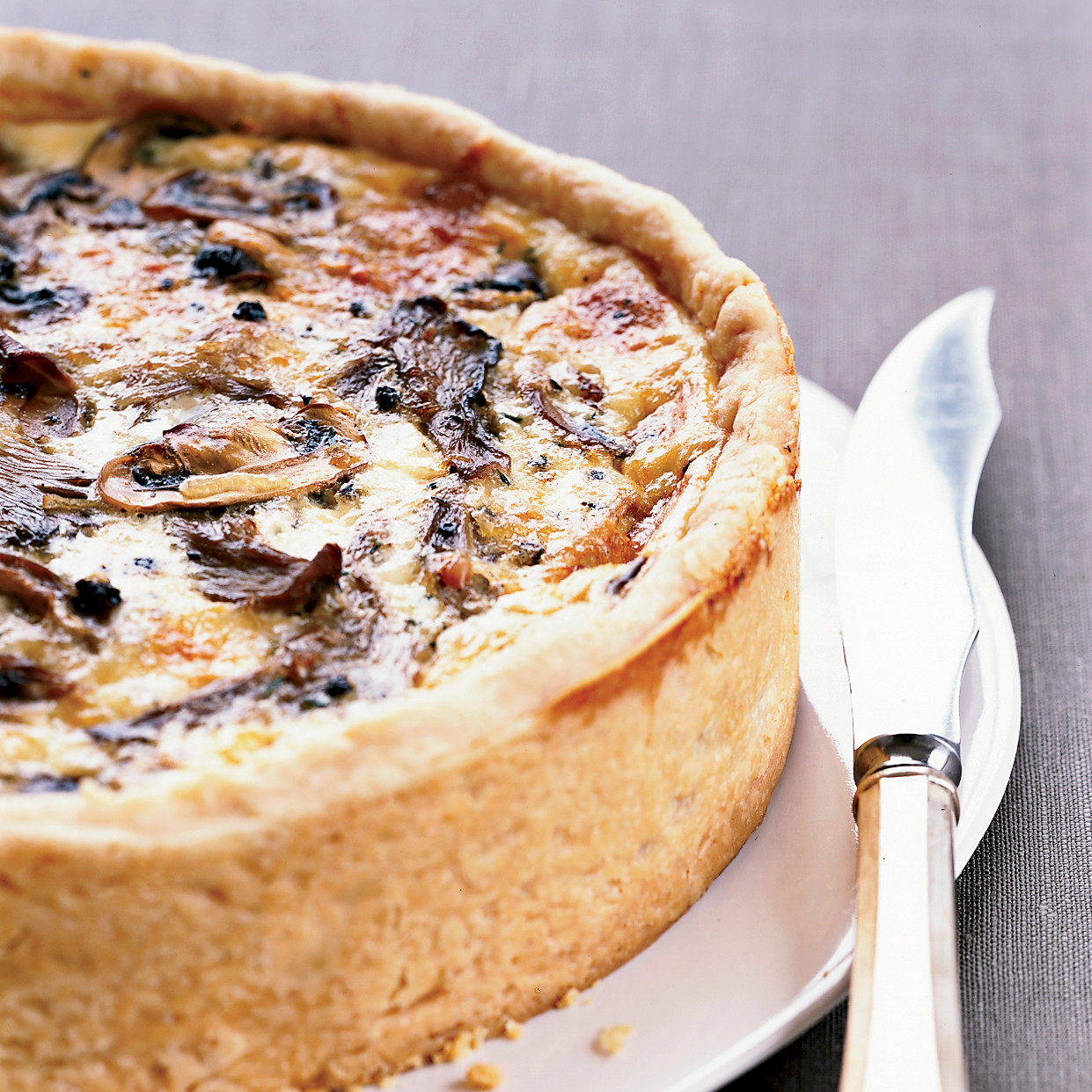 Mushroom Quiche Recipe
 Over the Top Mushroom Quiche Recipe Thomas Keller