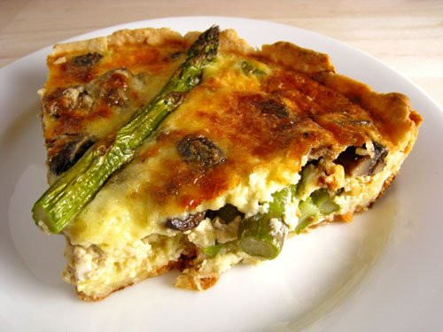 Mushroom Quiche Recipe
 Asparagus and Mushroom Quiche Recipe on Closet Cooking