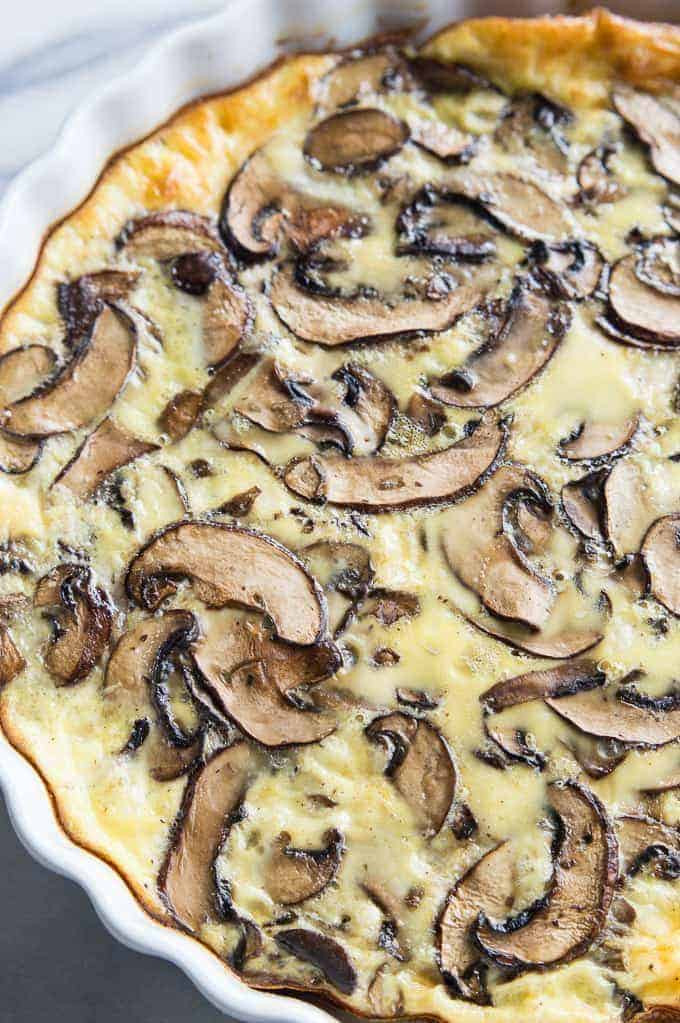 Mushroom Quiche Recipe
 Mushroom Quiche House of Yumm