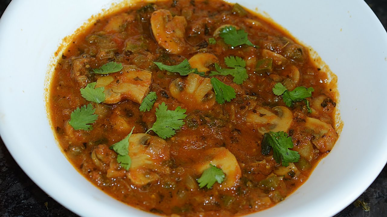Mushroom Recipes Indian
 Relish Your Meal with Indian Style Kadai Mushroom Curry