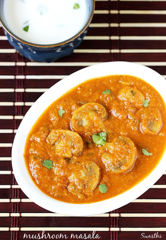 Mushroom Recipes Indian
 Mushroom masala recipe mushroom gravy recipe