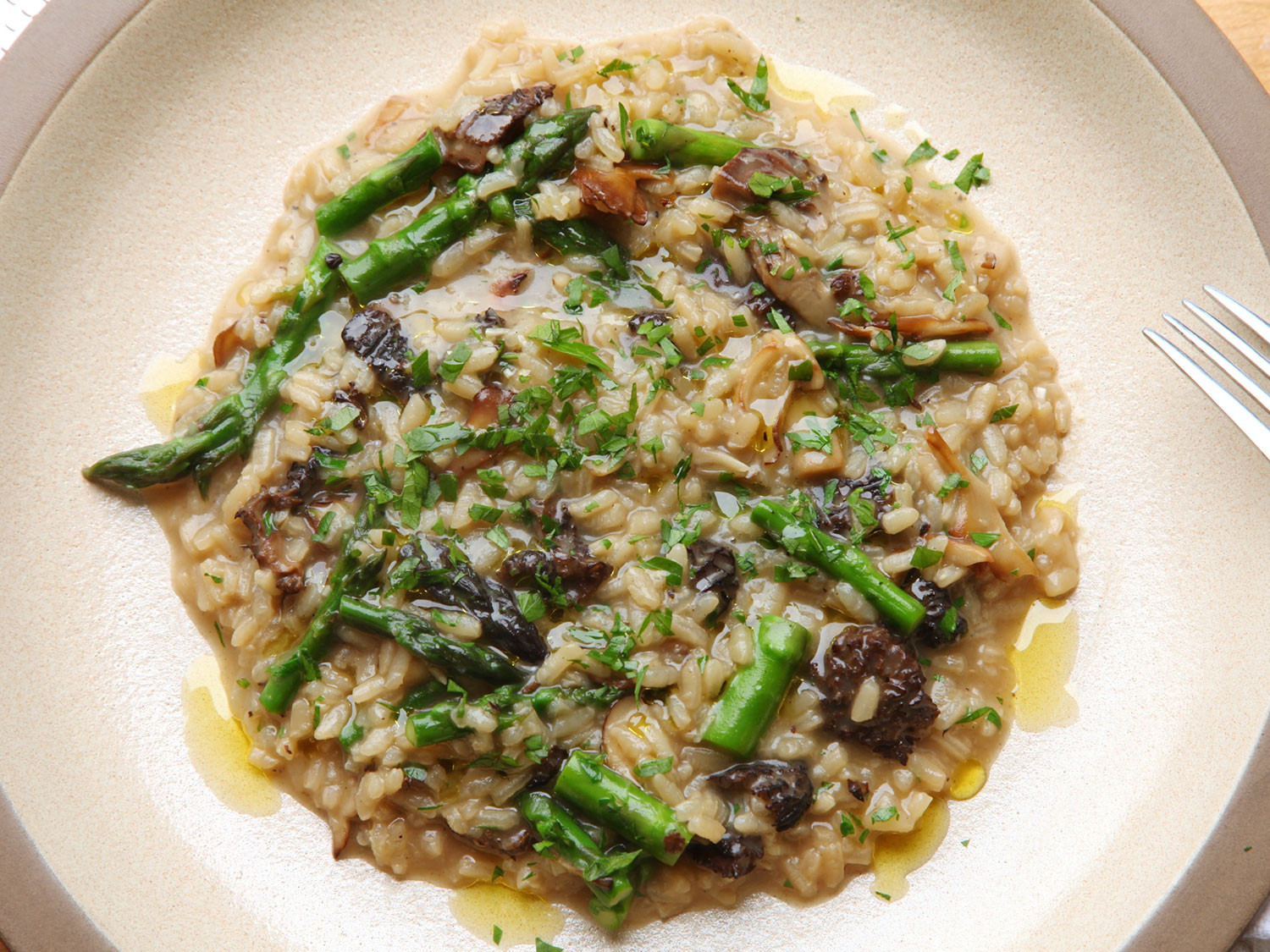 Mushroom Risotto Recipe
 Mushroom and Asparagus Risotto Recipe