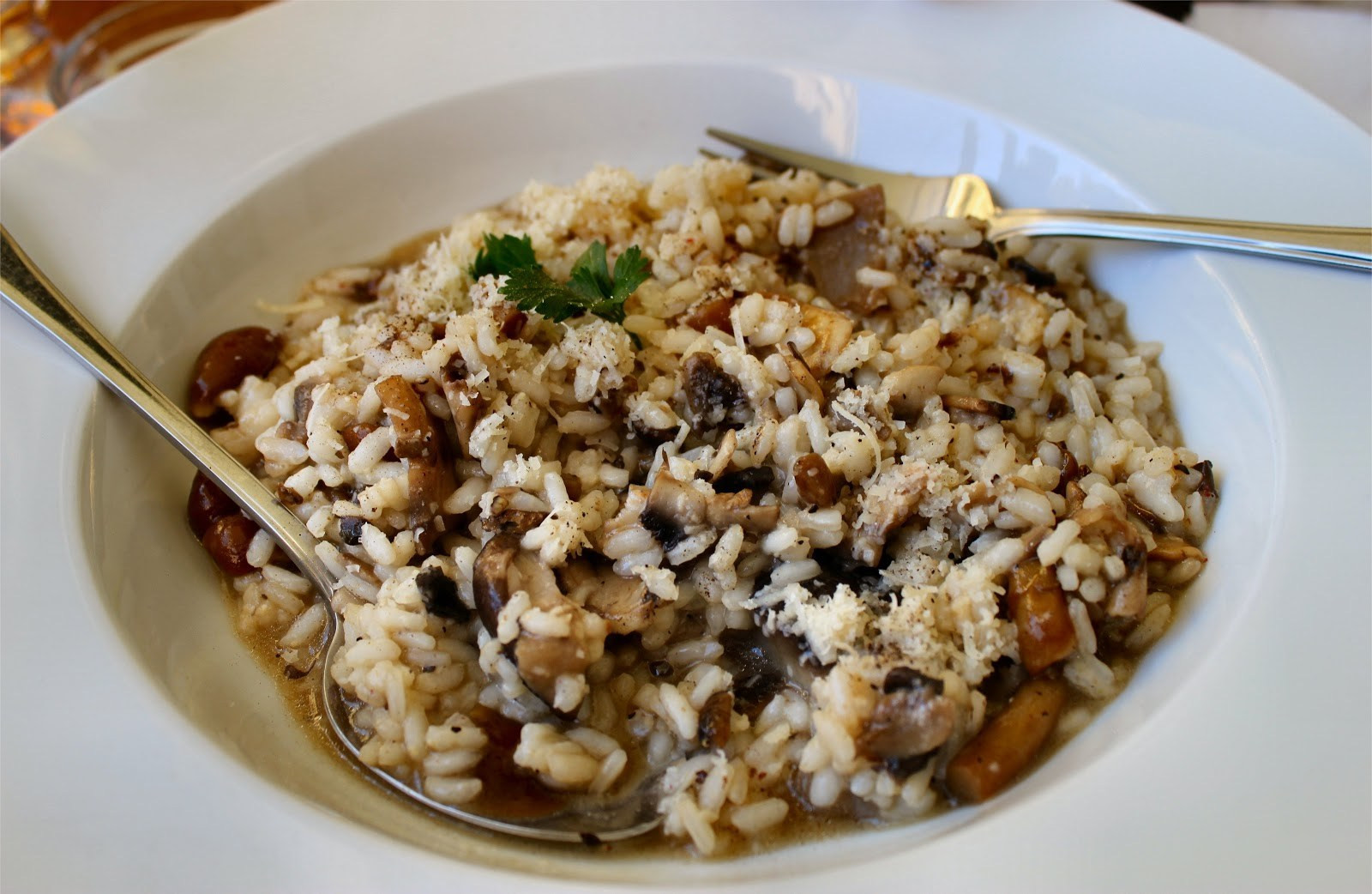 Mushroom Risotto Recipe
 Mushroom Risotto Recipe by the Certifiable Foo