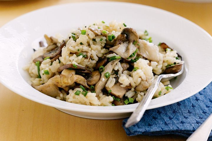 Mushroom Risotto Recipes
 Baked mushroom risotto