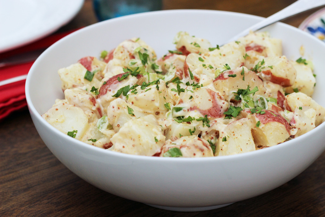 Mustard Potato Salad
 Red Potato Salad with Whole Grain Mustard Good Cheap Eats