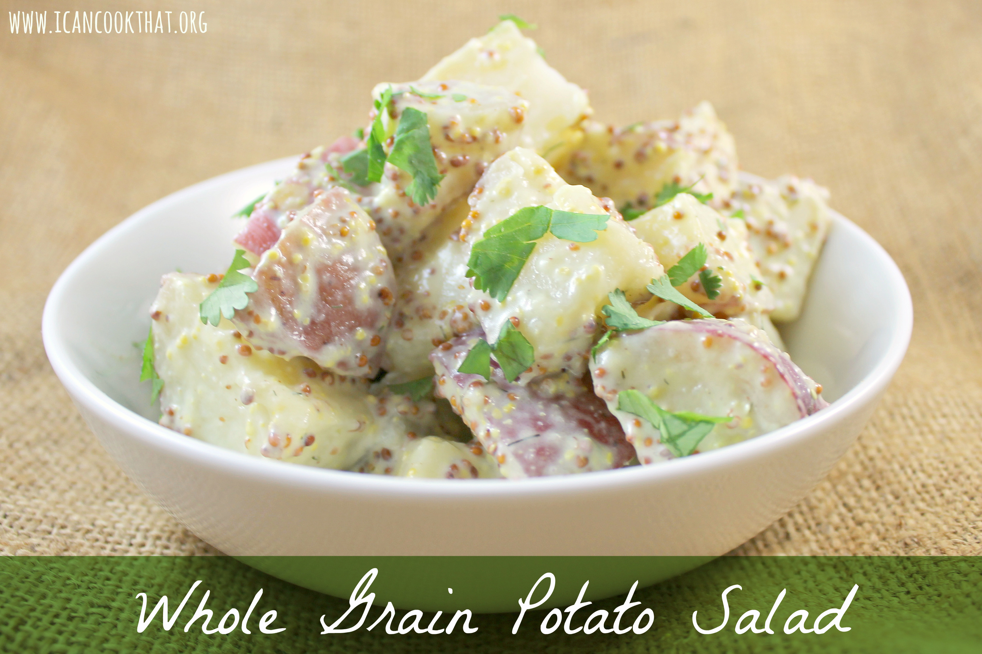 Mustard Potato Salad
 Whole Grain Mustard Potato Salad Recipe