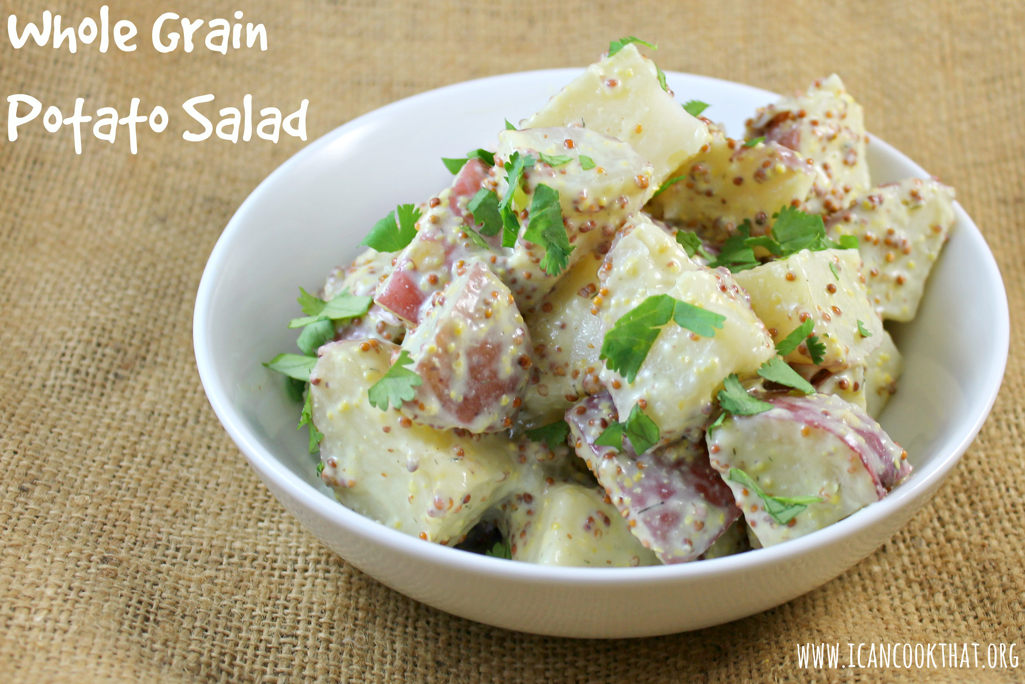Mustard Potato Salad
 Whole Grain Mustard Potato Salad Recipe