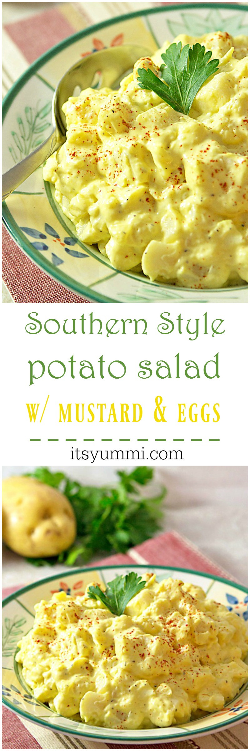 Mustard Potato Salad
 Southern Style Mustard Potato Salad ⋆ Its Yummi