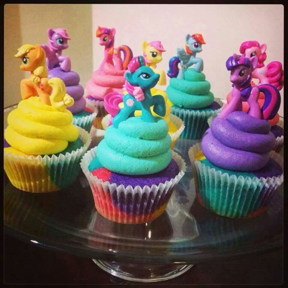 My Little Pony Cupcakes
 MY LITTLE PONY cupcakes CUPCAKES Pinterest