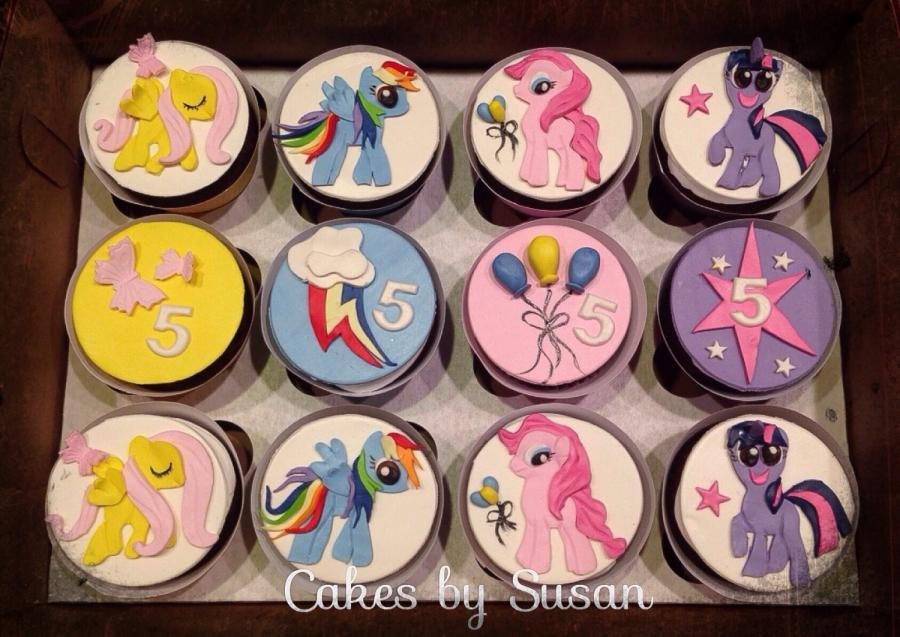 My Little Pony Cupcakes
 My little pony cupcakes cake by Skmaestas CakesDecor