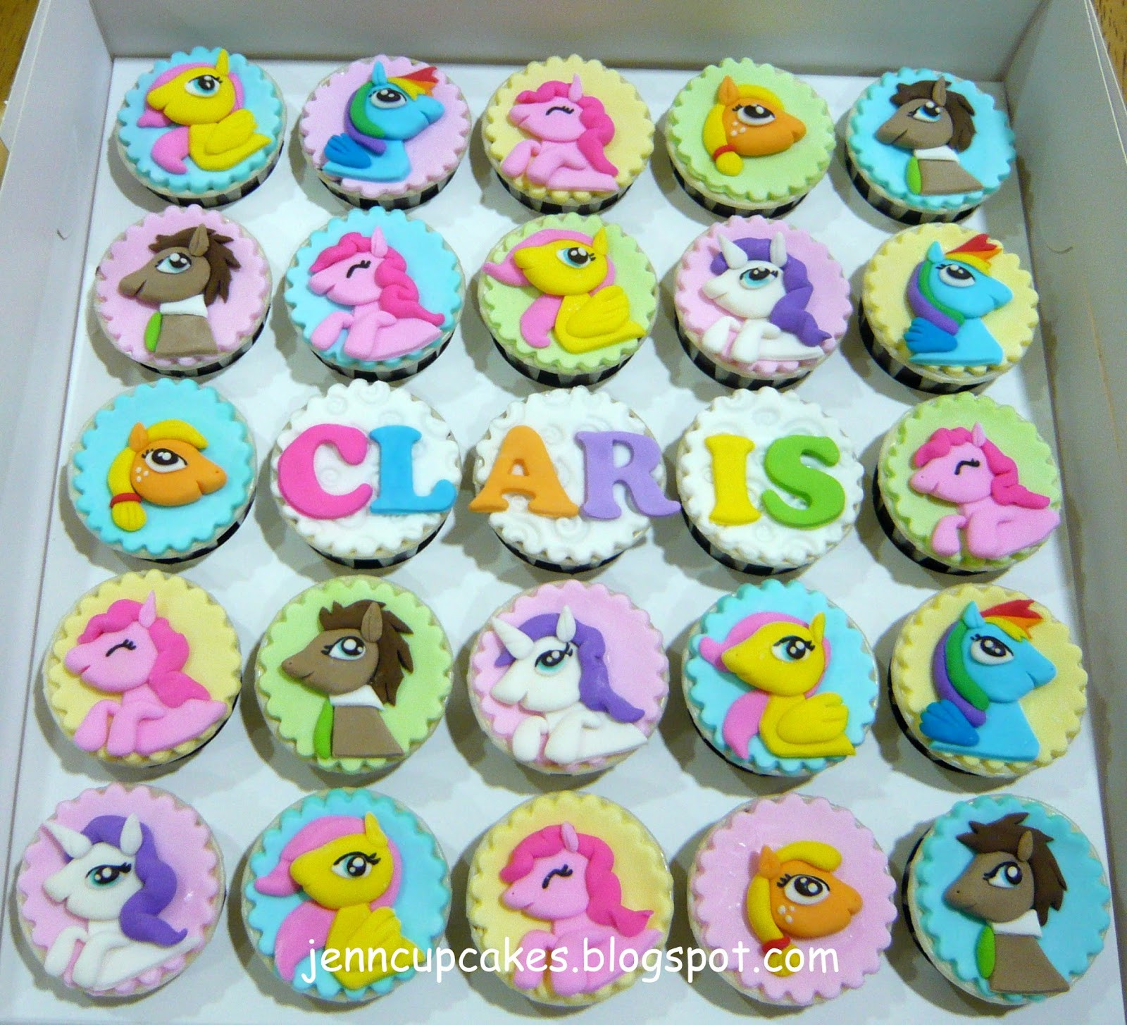 My Little Pony Cupcakes
 Jenn Cupcakes & Muffins My Little Pony Cupcakes