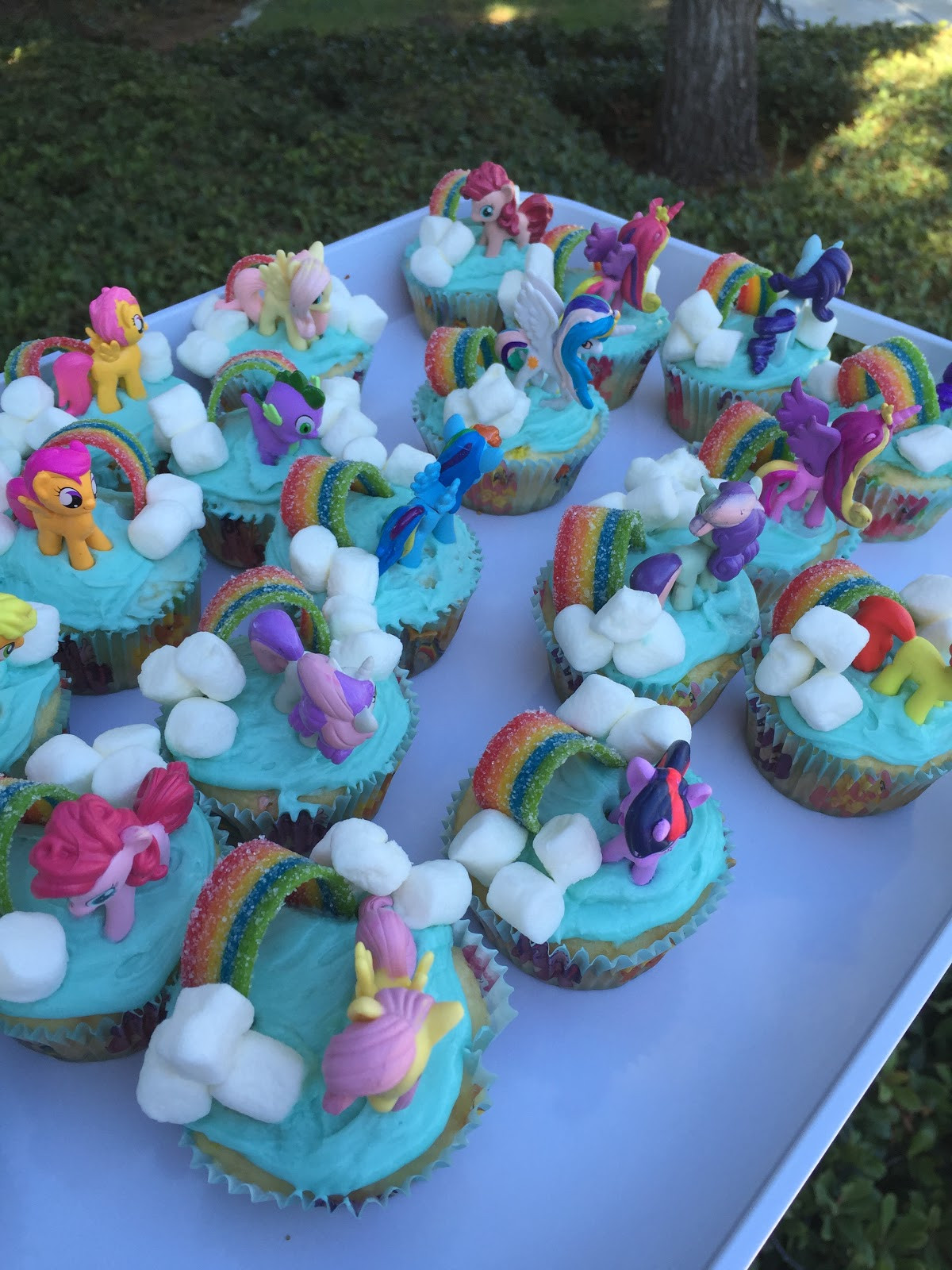 My Little Pony Cupcakes
 Susie s Recipes My Little Pony Cupcakes
