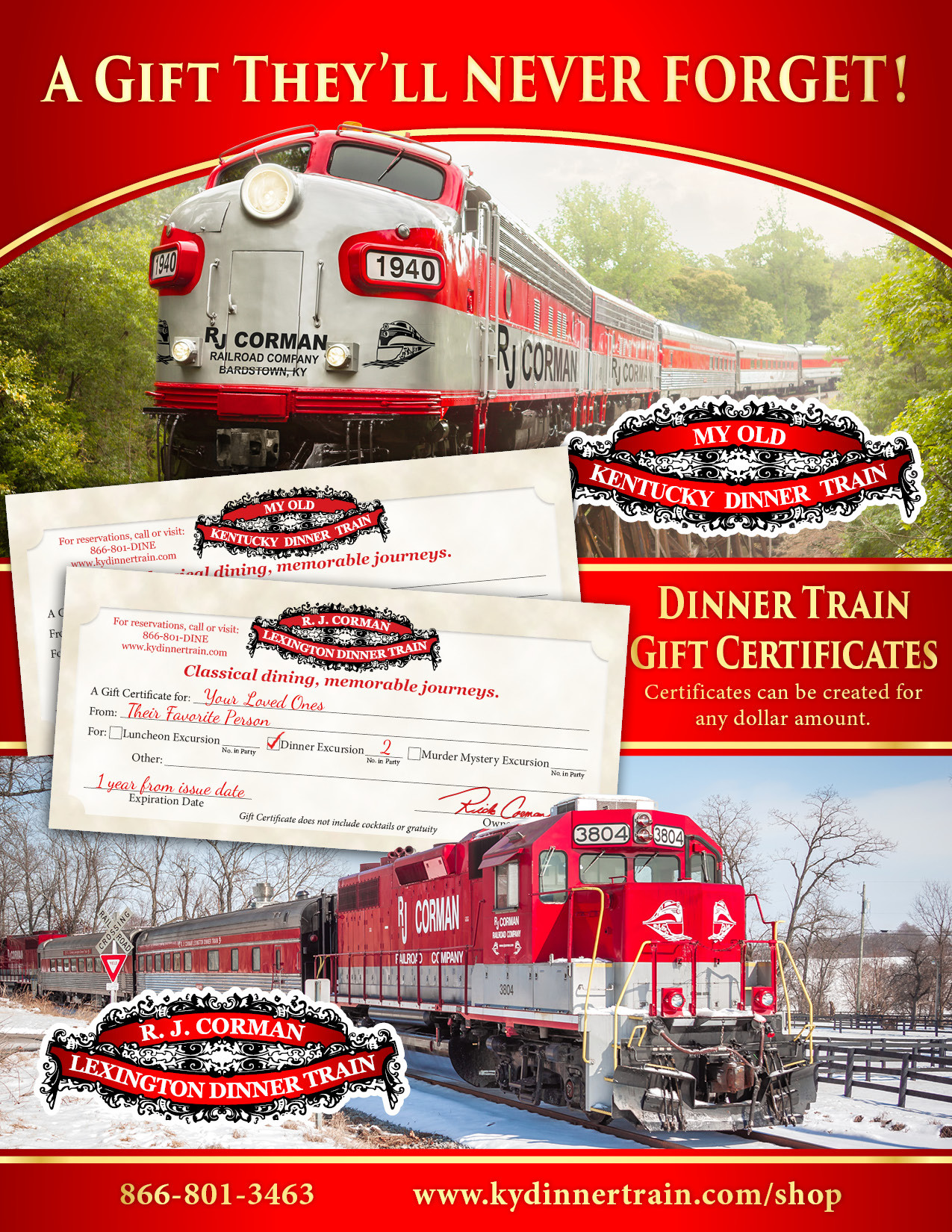 My Old Kentucky Dinner Train
 My Old Kentucky Dinner Train Specials