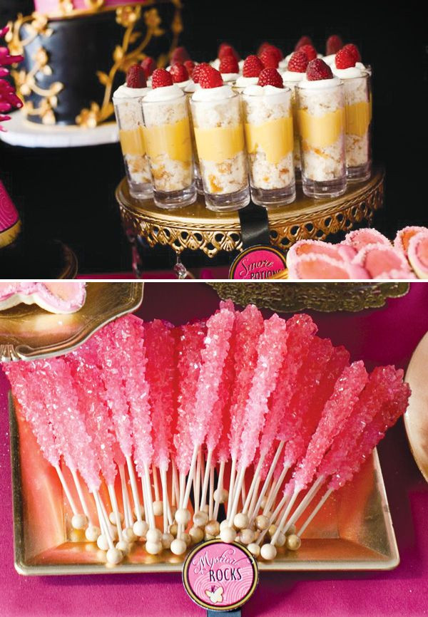 Mystic Dessert Bar
 Mystic Force Pink Power Ranger Party