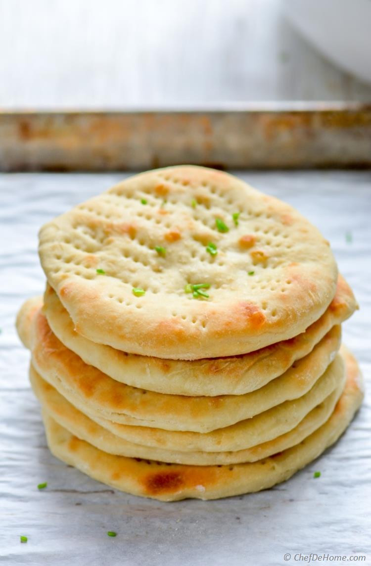 Naan Bread Recipe
 Quick Oven Baked Naan Bread Recipe