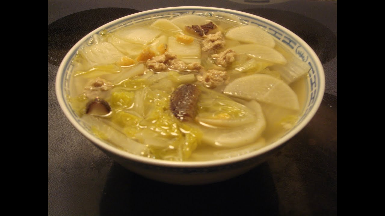Napa Cabbage Soup
 Napa Cabbage Soup