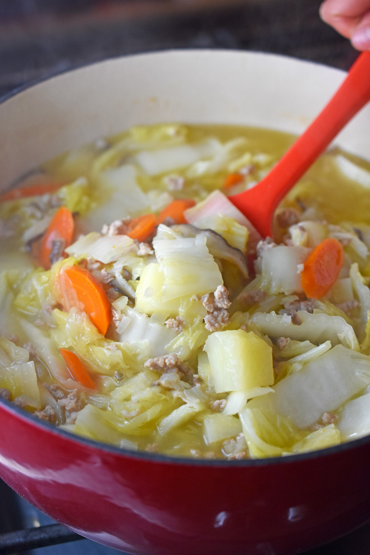 Napa Cabbage Soup
 Pork and Napa Cabbage Soup Nom Nom Paleo