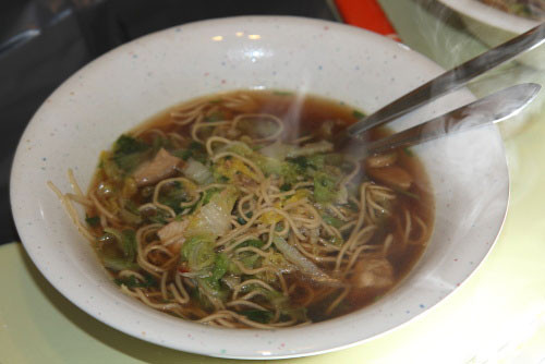 Napa Cabbage Soup
 Napa cabbage soup