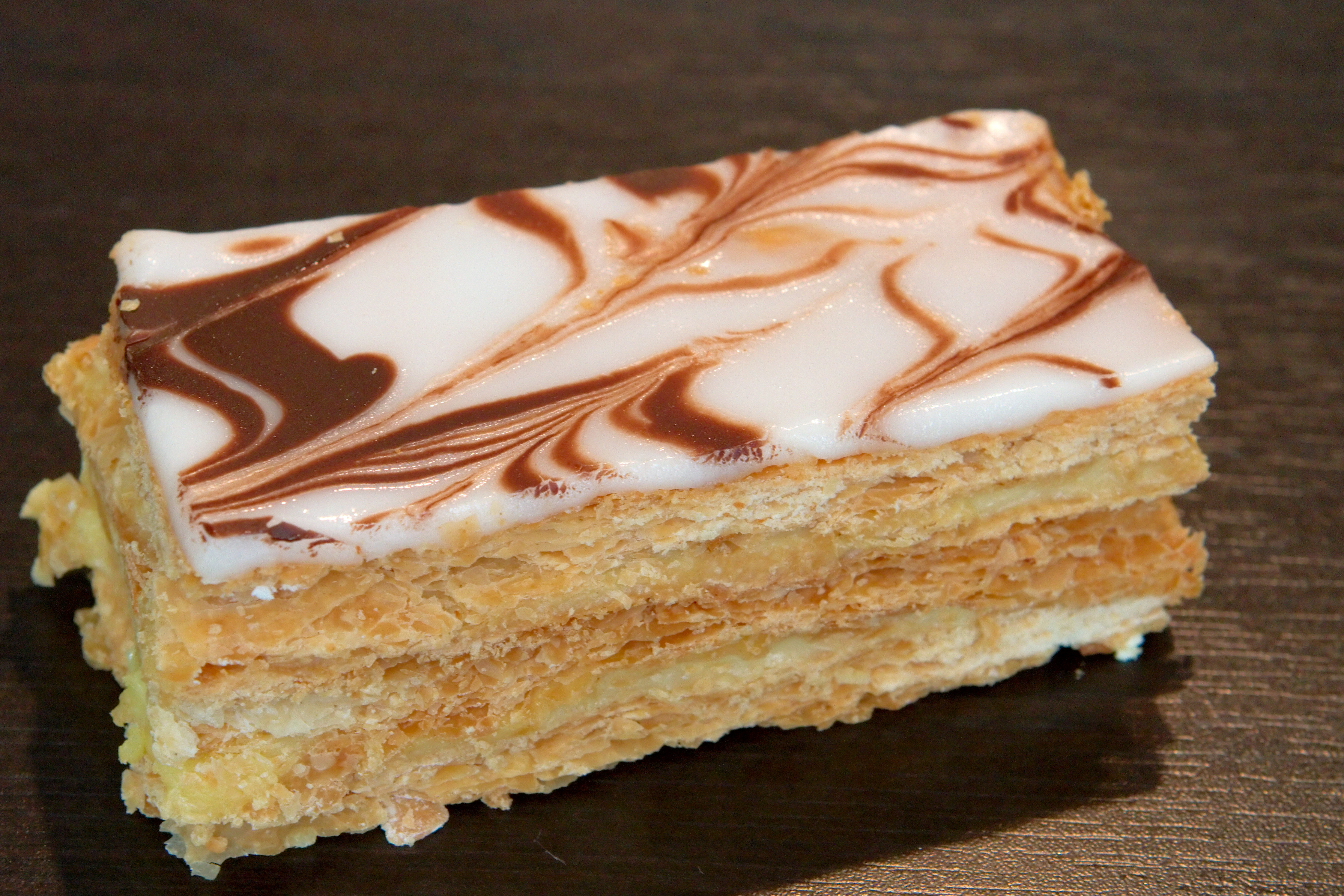 Napoleon Dessert Italian
 File Mille feuille Wikimedia mons