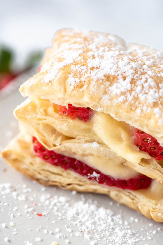 Napoleon Dessert Italian
 Easy Strawberry Napoleon Dessert Recipe with Puff Pastry