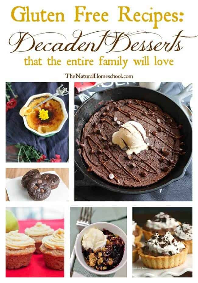 Naturally Gluten Free Desserts
 Gluten Free Recipes Desserts The Natural Homeschool