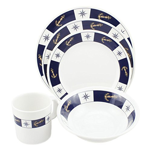 Nautical Dinner Ware
 Nautical Melamine Plates Norestar Melamine Galleyware