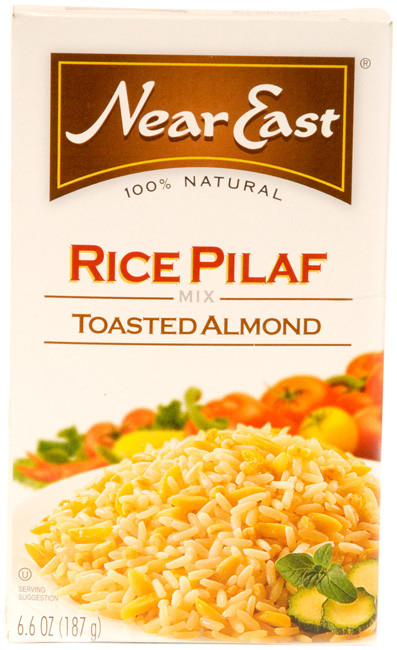 Near East Rice Pilaf
 Near East Rice Pilaf Mix Toasted Almond 6 6oz