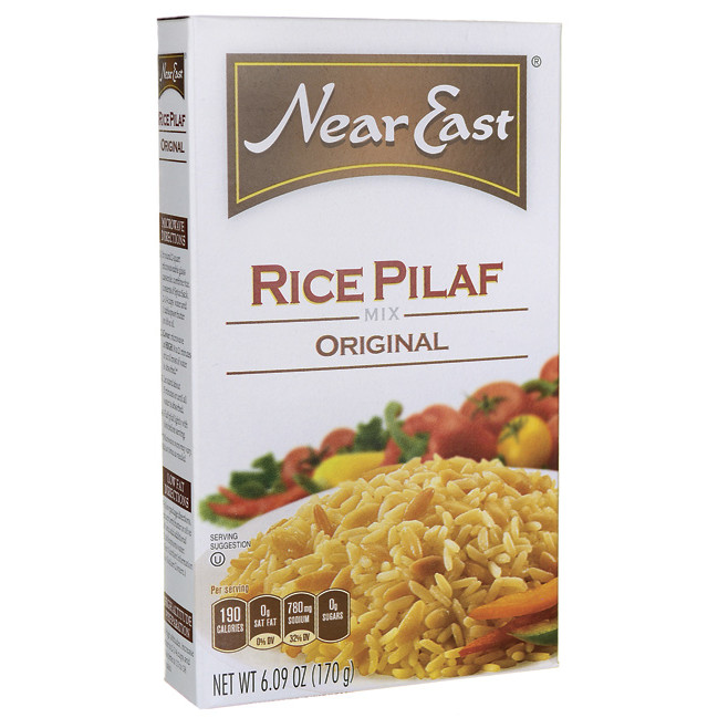 Near East Rice Pilaf
 Near East Rice Pilaf Mix Original 6 09 oz Box Swanson