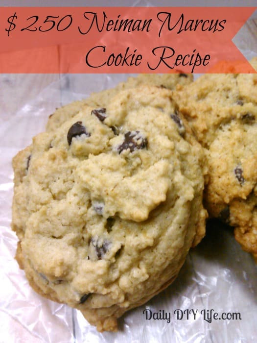 Neiman Marcus Cookies Recipe
 Neiman Marcus Chocolate Chip Cookies Recipe