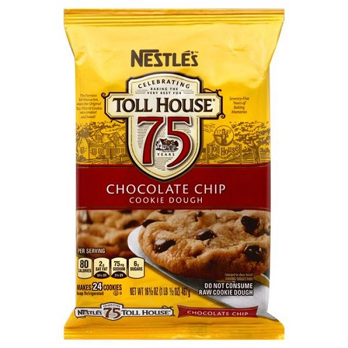 Nestle Toll House Chocolate Chip Cookies
 Nestle Toll House Cookie Dough Chocolate Chip 16 5 oz pkg