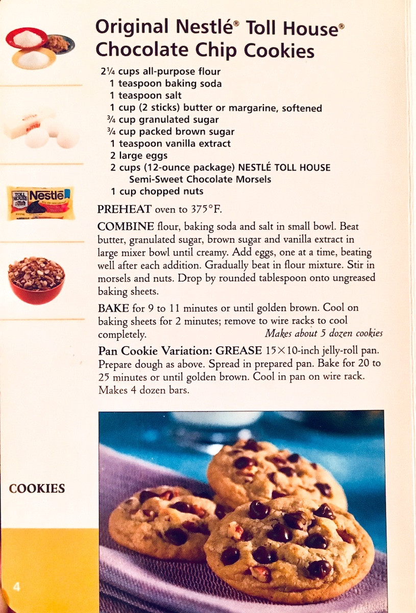 Nestle Toll House Chocolate Chip Cookies
 Nestle Toll House Free Recipe Gallery Back Roads Living