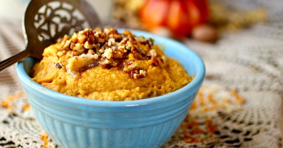 Net Carbs In Sweet Potato
 Low Carb Sweet Potato Mash with Pecan Topping lowcarb ology