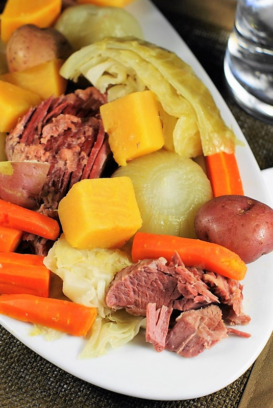 New England Boiled Dinner
 New England Boiled Dinner aka Corned Beef & Cabbage