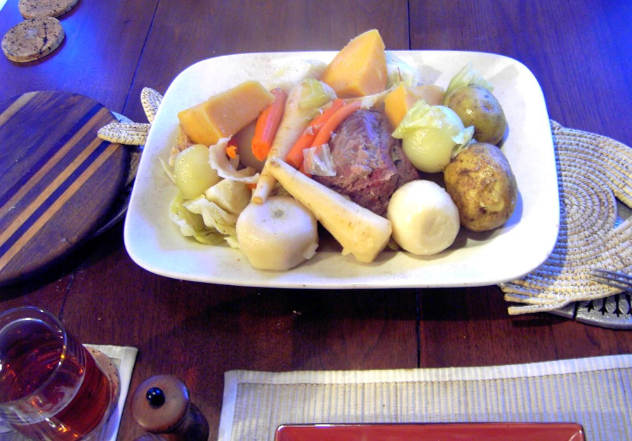 New England Boiled Dinner
 New England boiled dinner