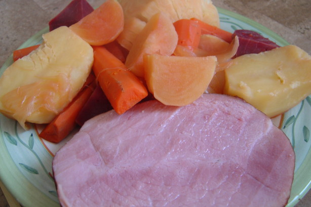 New England Boiled Dinner With Ham
 Grammie Beas New England Boiled Dinner Recipe Food