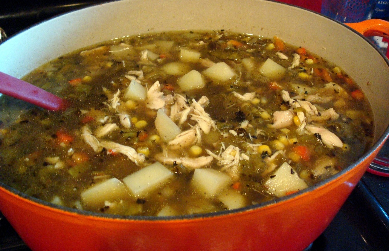 New Mexico Green Chile Stew
 Freckled Citizen My "Missing New Mexico" Green Chile Stew