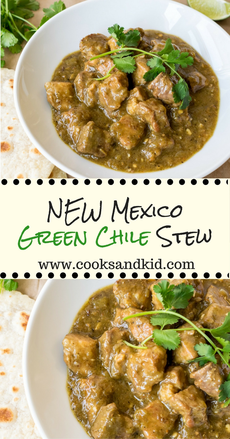 New Mexico Green Chile Stew
 New Mexico Green Chile Stew Recipe by Cooks and Kid