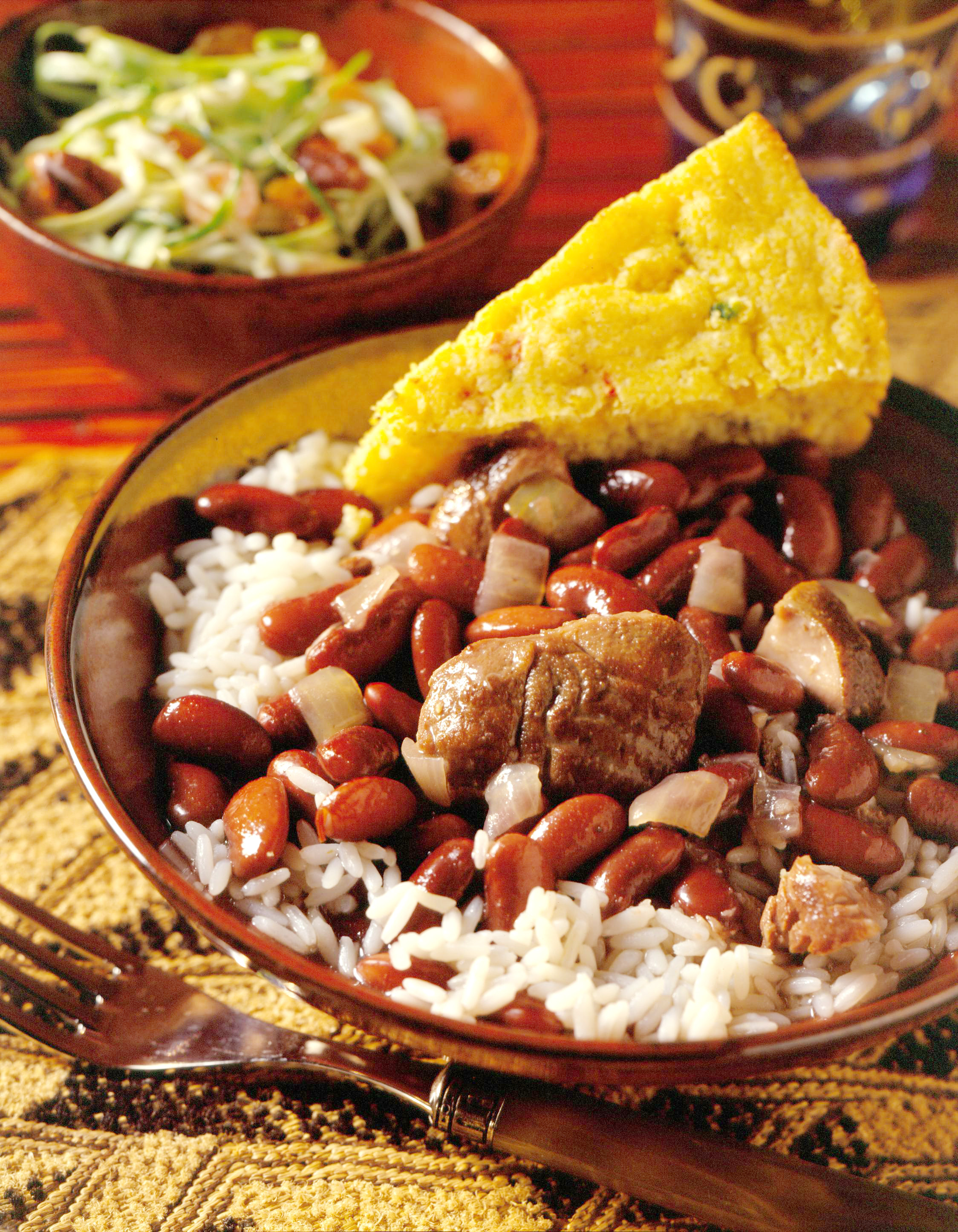 New Orleans Red Beans And Rice
 New Orleans Style Red Beans and Rice with Fresh Ham Hocks